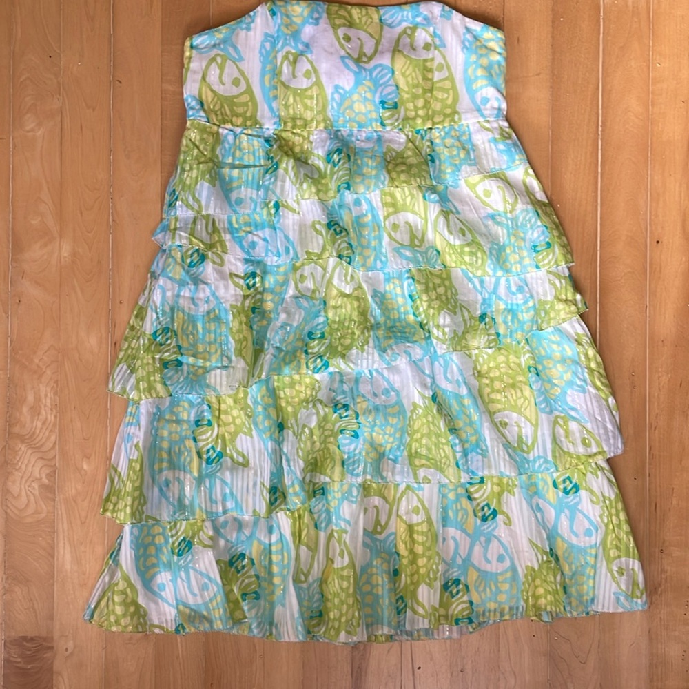 Lilly Pulitzer Arden Off The Hook Tiered Dress